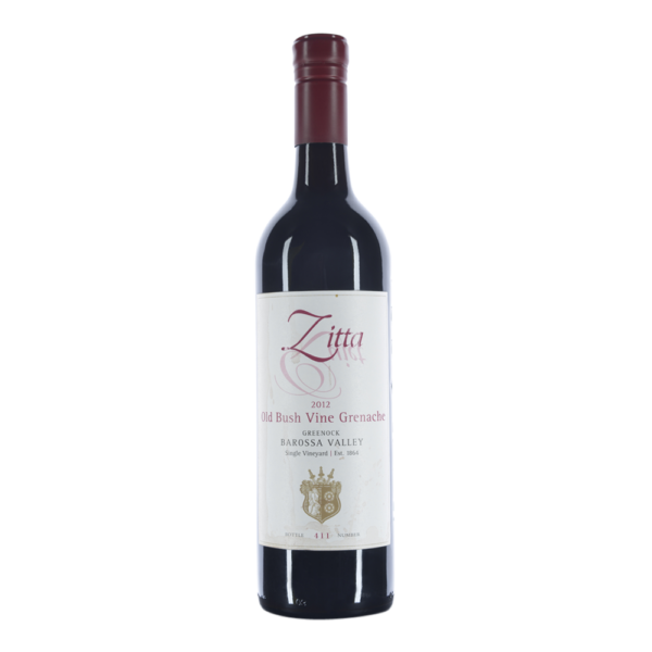 Zitta Wines Grenache Old Bush Vine 2012