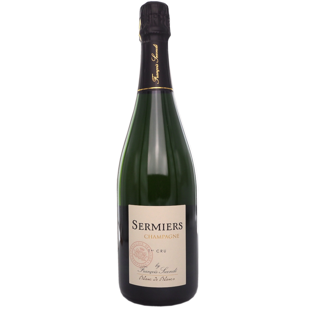 Champagne-frankrig-montagne-de-reims-chardonnay-sermiers-champagne-1-cru-blanc-de-blanc-francois-seconde-75cl-vinogvelsmag Francois Secondé Sermiers Blanc de blanc 1. cru - Billede 1
