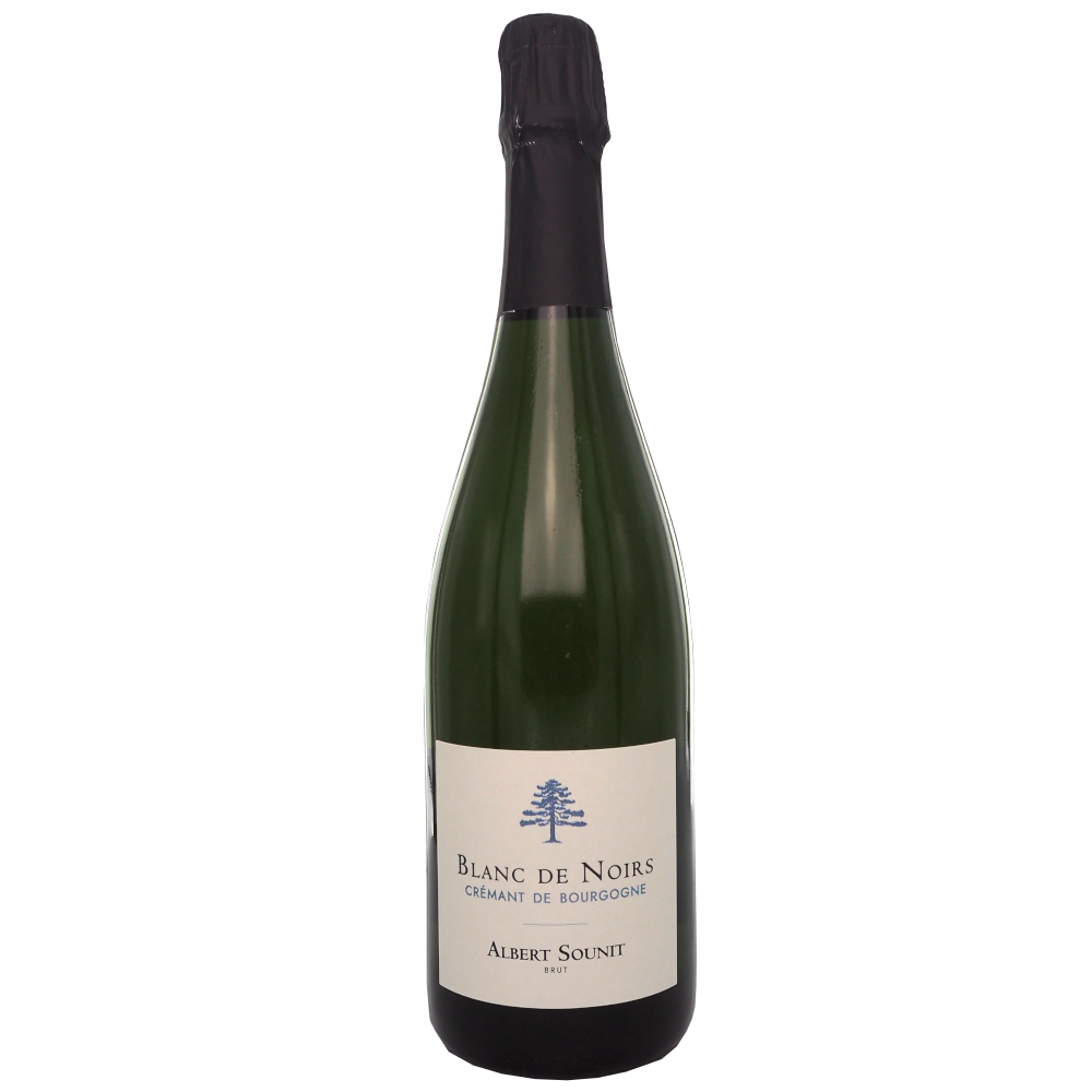 Cremant-de-bourgogne-pinot-noir-blanc-de-noirs-brut-2022-albert-sounit-12,5%-75cl-vinogvelsmag Albert Sounit Cremant de Bourgogne Blanc de Noirs - Billede 1