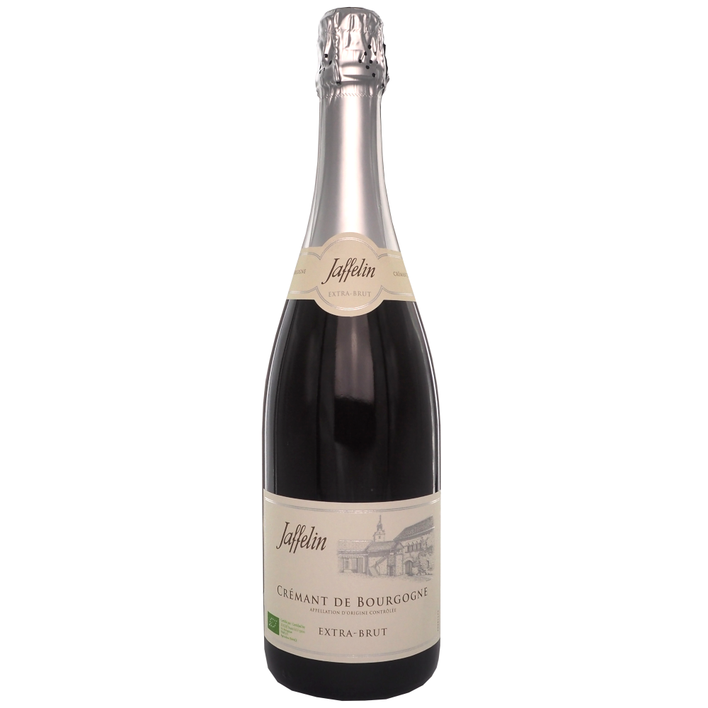 Cremant-frankrig-bourgogne-chardonnay-cremant-de-bourgogne-extra-brut-jaffelin-75cl-12%-bio-vinogvelsmag Jaffelin Crémant de Bourgogne Extra Brut Bio - Billede 1