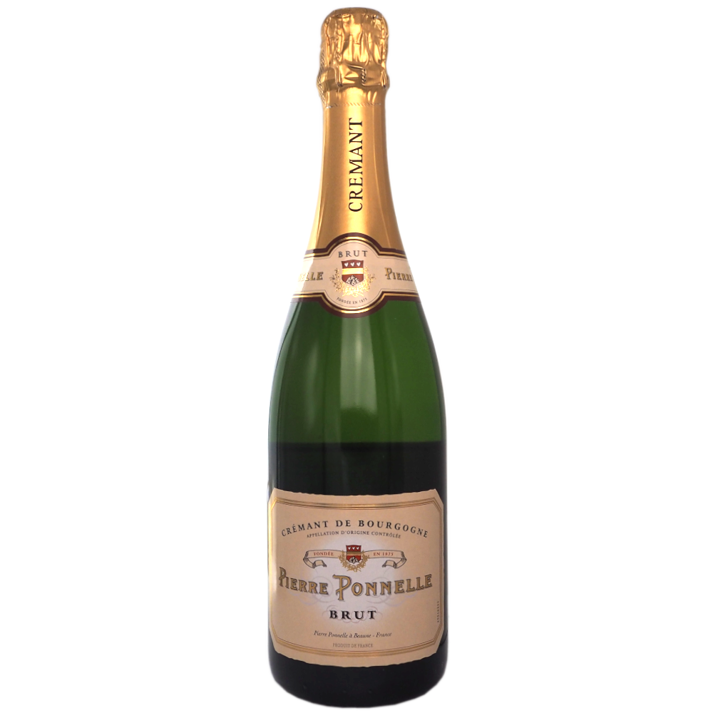 Cremant-frankrig-bourgogne-cremant-de-bourgogne-blanc-brut-pierre-ponnelle-nv-12%-75cl-vinogvelsmag Pierre Ponnelle Cremant de Bourgogne Blanc Brut - Billede 1