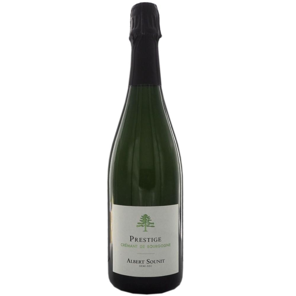 Cremant-frankrig-bourgogne-pinot-noir-chardonnay-aligote-albert-sounit-prestige-cremant-de-bourgogne-demi-sec-2023-12,5cl-vinogvelsmag Albert Sounit Cremant Prestige Demi Sec - Billede 1