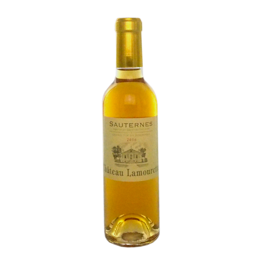 Dessertvin-frankrig-bordeaux-sauterne-chateau-lamourette-2016-37,5cl-vinogvelsmag Chateau Lamourette Sauternes, 0375 l - Billede 1