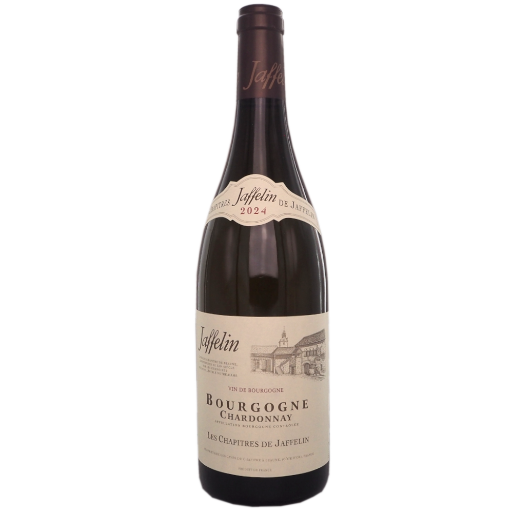 Hvidvin-frankrig-bourgogne-chardonnay-les-chapitres-de-jaffelin-2024-12,5%-75cl-vinogvelsmag Jaffelin Bourgogne Blanc Chardonnay Les Chapitres 2024 - Billede 1