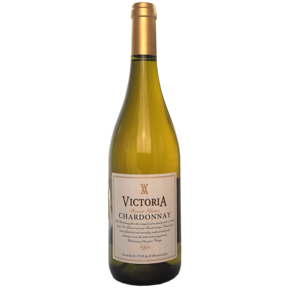 Hvidvin-frankrig-languedoc-pays-d'oc-chardonnay-victoria-favorite-selection-chateau-canet-13,5%-75cl-vinogvelsmag Victoria Select Chardonnay IGP 2025 - Billede 1