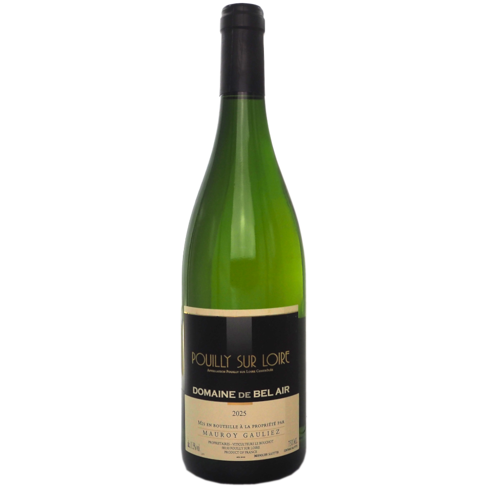 Hvidvin-frankrig-loire-sauvignon-blanc-pouilly-sur-loire-2025-domaine-de-bel-air-mauroy-gauliez-75cl-11,5%-vinogvelsmag Domaine de Bel Air Pouilly sur Loire 2025 - Billede 1
