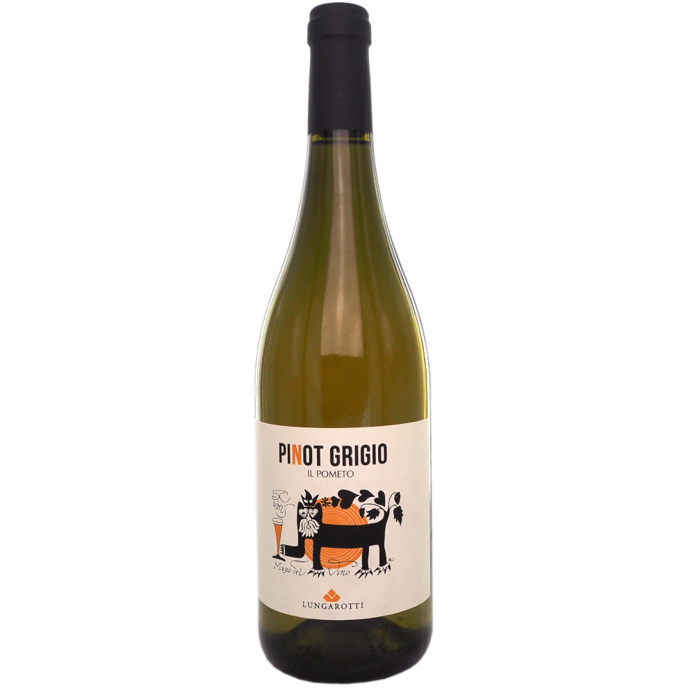 Hvidvin-italien-umbrien-pinot-grigio-il-pometo-lungarotti-2025-12%-75cl-vinogvelsmag Lungarotti Pinot Grigio 2025 - Billede 1