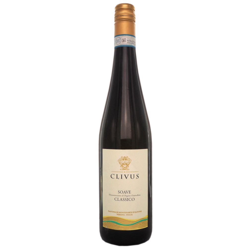 Hvidvin-italien-veneto-garganega-trebbiano-di-soave-clivus-soave-classico-75cl-12,5%-vinogvelsmag Monteforte Clivus Soave Classico DOC 2025 - Billede 1