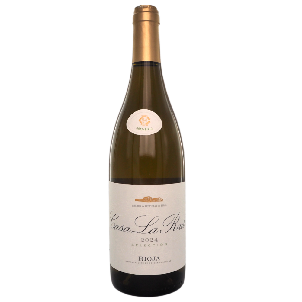 Hvidvin-spanien-rioja-chardonnay-malvasia-viura-casa-la-rad-blanco-2024-13,5%-75cl-vinogvelsmag Casa La Rad Rioja White 2024 - Billede 1