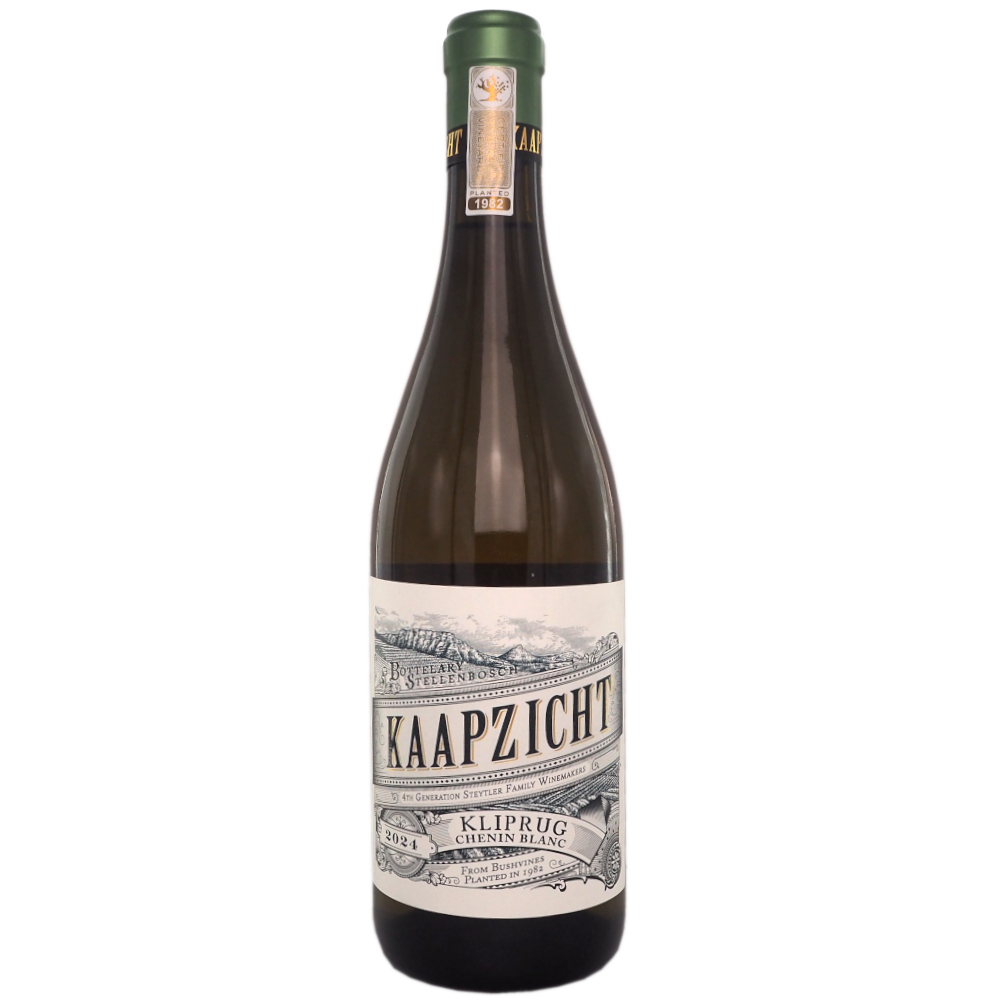 Hvidvin-sydafrika-stellenbosch-kliprug-chenin-blanc-2024-kaapzicht-13,5%-75cl-vinogvelsmag Kaapzicht Kliprug Chenin Blanc 2024 - Billede 1