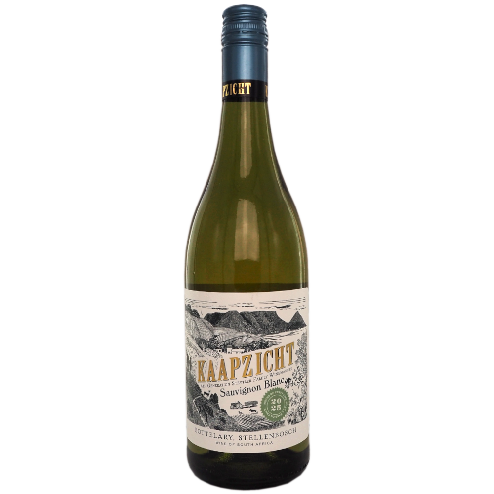 Hvidvin-sydafrika-stellenbosch-sauvignon-blanc-2025-kaapzicht-12,5%-75cl-vinogvelsmag Kaapzicht Sauvignon Blanc 2025 - Billede 1