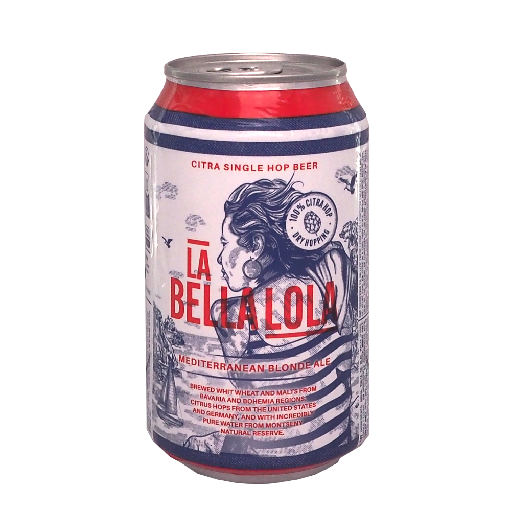 ØL-craft-beer-spanien-la-bella-lola-barcelona-beer-company-4%-33cl-vinogvelsmag BBC La Bella Lola - Billede 1