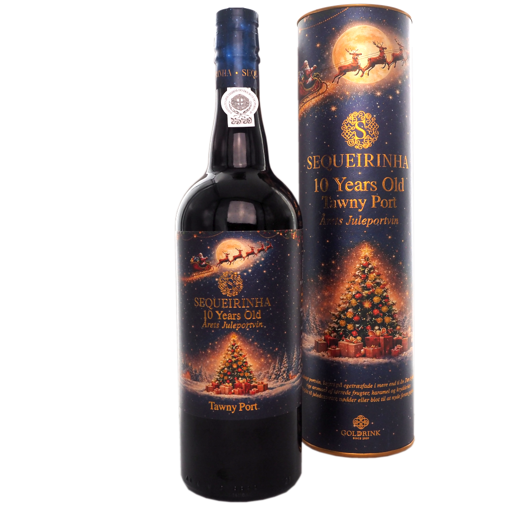 Portvin-portugal-10-years-tawny-aarets-juleportvin-sequeirinha-75cl-19%-vinogvelsmag Sequeirinha 10 years, jul - Billede 1