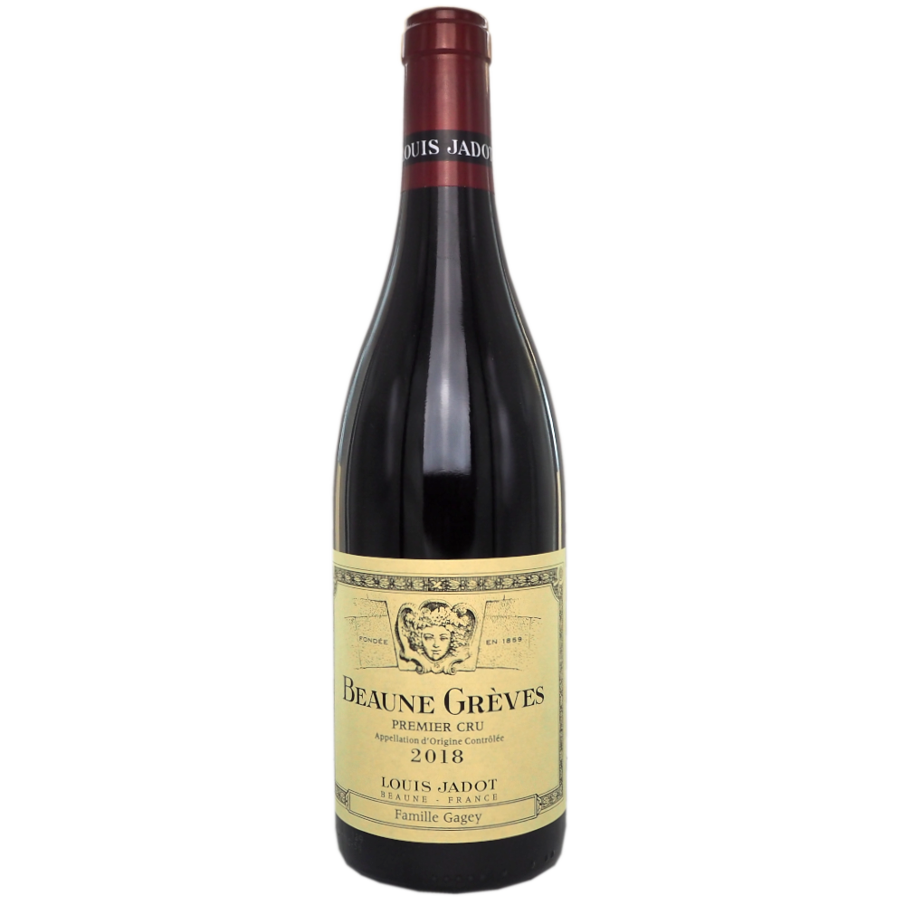 Roedvin-bourgogne-côtede-beaune-pinot-noir-beaune-greves-1-cru-2018-domaine-louis-jadot-14%-75cl-vinogvelsmag Louis Jadot Beaune 1. Cru les Gréves 2018 - Billede 1