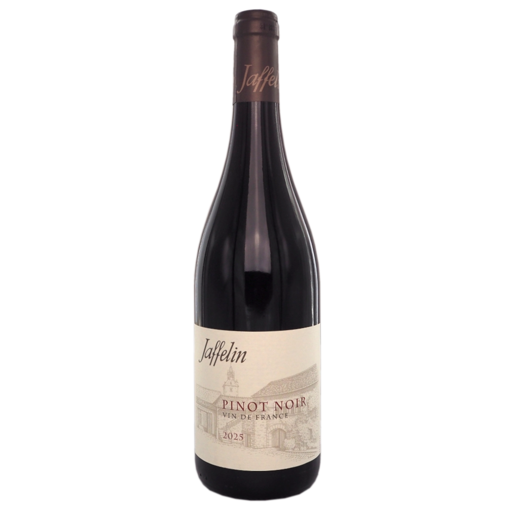 Roedvin-frankrig-languedoc-roussillon-vins-de-france-pinot-noir-jaffelin-12,5%-75cl-vinogvelsmag Jaffelin VDF Pinot Noir Rouge 2025 - Billede 1