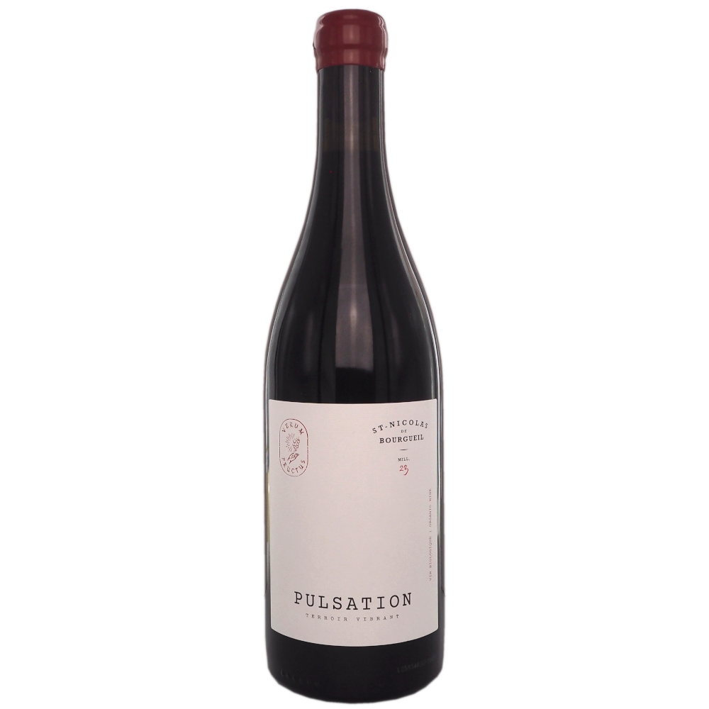 Roedvin-frankrig-loire-cabernet-franc-pulsation-st.-nicolas-bourgueil-2023-sagret-la-perriere-12,5%-75cl-vinogvelsmag Pulsation Bio Rouge 2023 St. Nicolas de Bourgueil Loire - Billede 1
