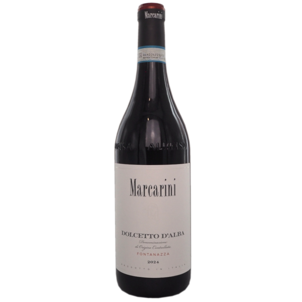 Roedvin-italien-piemonte-alba-dolcetto-d'alba-fontanazza-2024-poderi-marcarini-12,5%-75cl-vinogvelsmag Poderi Marcarini Dolcetto d'Alba DOC Fontanazza 2024 - Billede 1