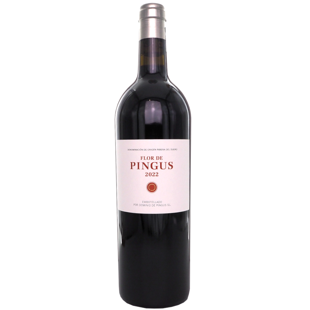 Roedvin-spanien-ribera-del-duero-tempranillo-flor-de-pingus-2022-domini-de-pingus-14,5%-75cl-vinogvelsmag Flor de Pingus 2022 - Peter Sisseck - Billede 1