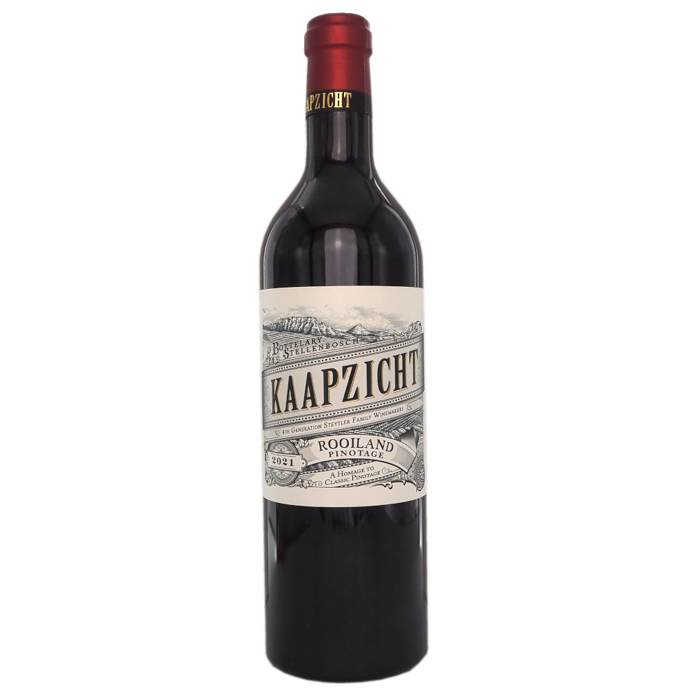 Roedvin-sydafrika-stellenbosch-pinotage-kaapzicht-rooiland-2021-75cl-vinogvelsmag Kaapzicht Rooiland Pinotage 2022 - Billede 1
