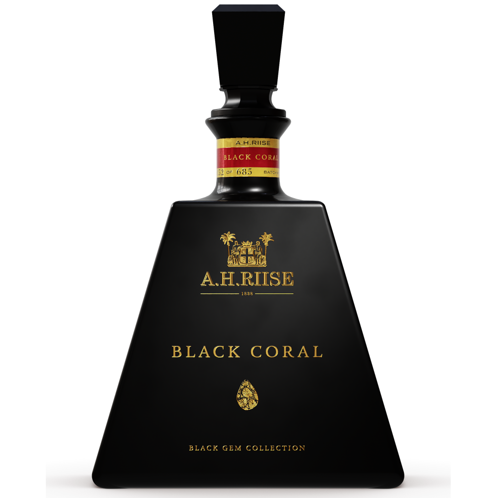 Rom-de-vestindiske-øer-ah-riise-black-coral-black-gem-collection-70cl-45,8-vinogvelsmag A.H Riise Black Gem Black Coral