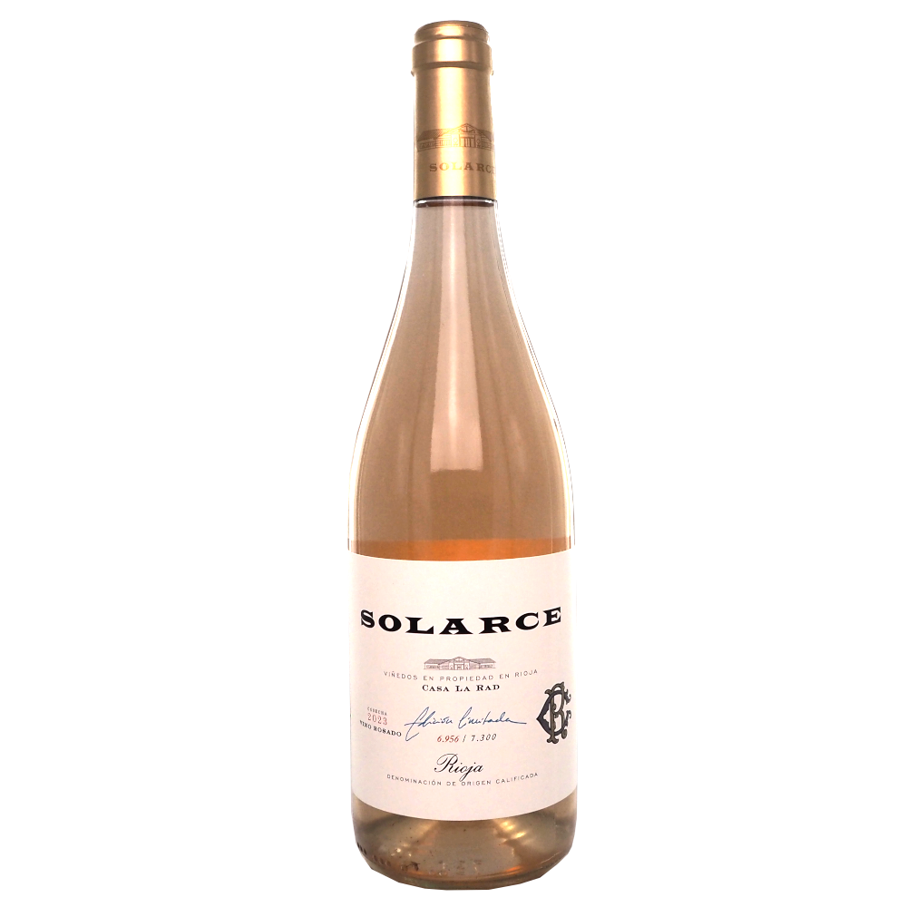 Rose-spanien-rioja-graciano-grenache-mazuelo-tempranillo-solarce-2023-casa-la-rad-75cl-14%-vinogvelsmag Solarce Rosé 2023 DO Rioja - Billede 1