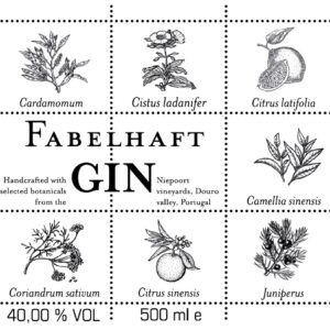 Fabelhaft Gin Niepoort 0,5 l